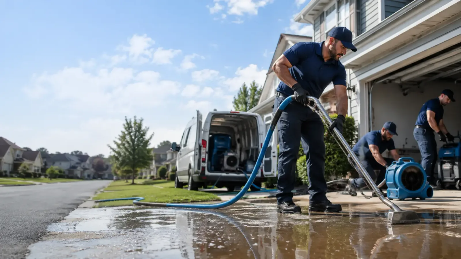 Flood Damage Restoration in Le Roy, KS